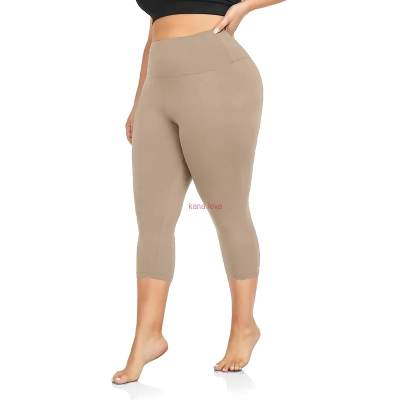 Lily tříčtvrteční barevné legíny do pasu pro baculky