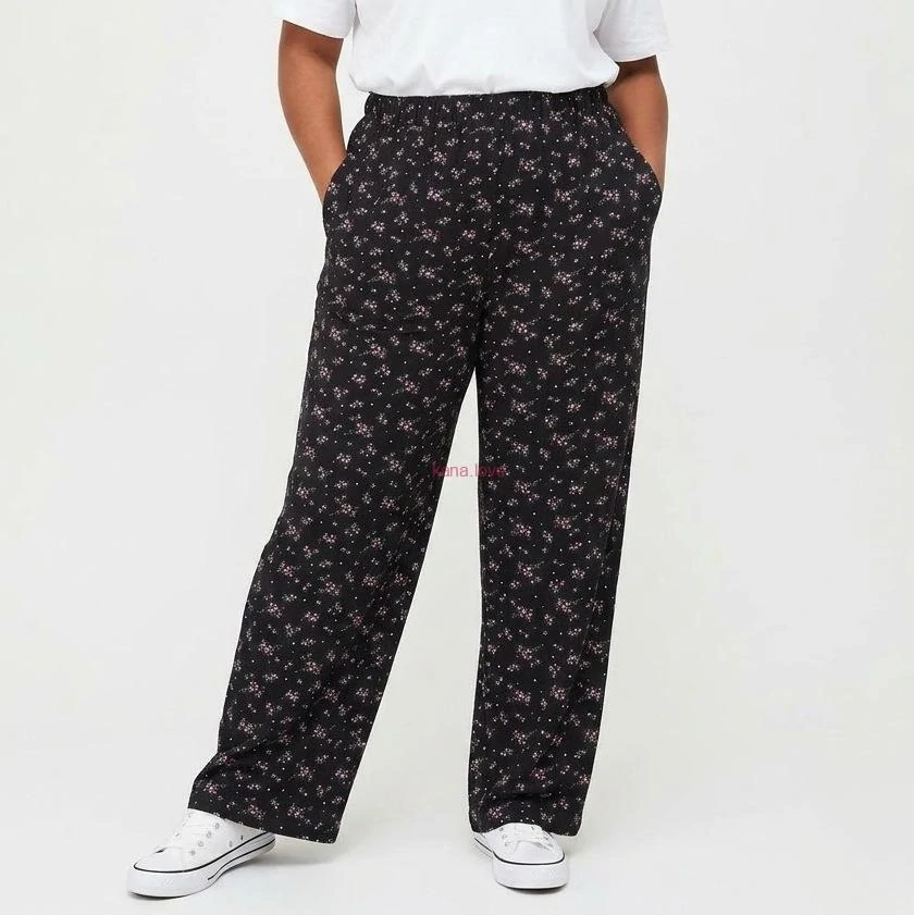 Gardenia plus size kalhoty s kapsami