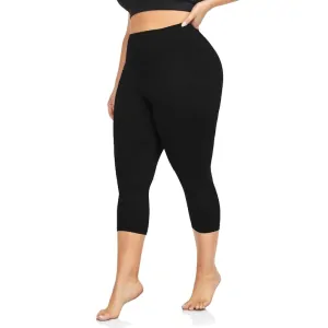 Lily tříčtvrteční barevné legíny do pasu