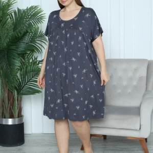 Monika tmavá noční košile pro baculky