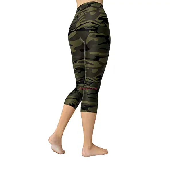 Lucy maskáčové tříčtvrteční legíny