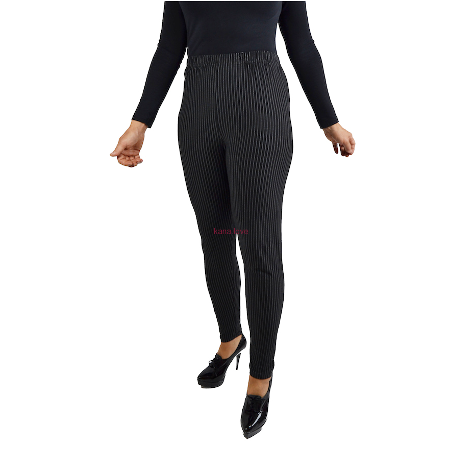 Mariana elastické pruhované legíny