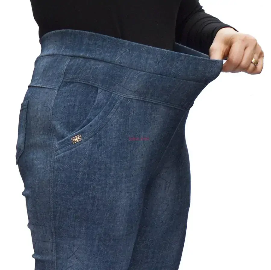 Dorota riflové kalhoty v nadměrných velikostech