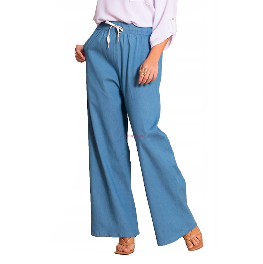 Maja nadměrné volné kalhoty à la džínovina