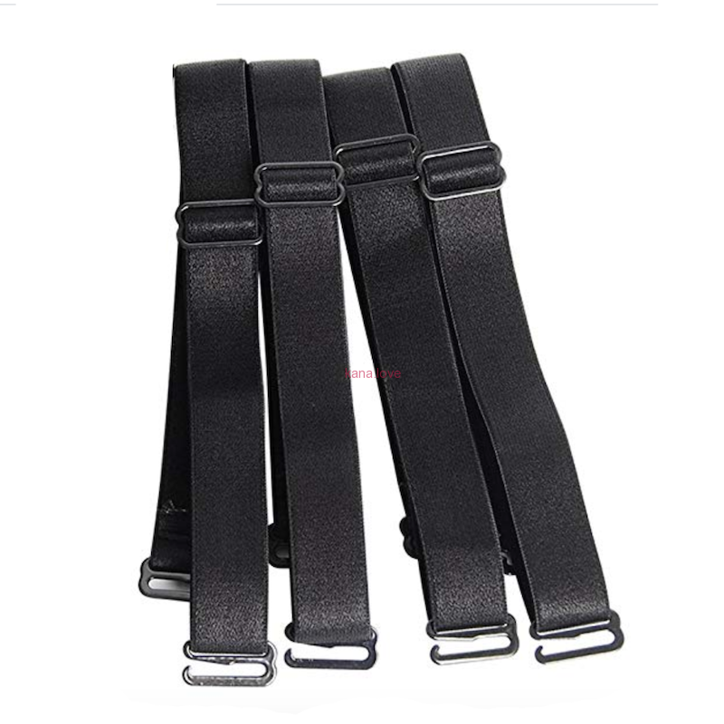 Textilní ramínka k podprsence - 2 a 3 páry