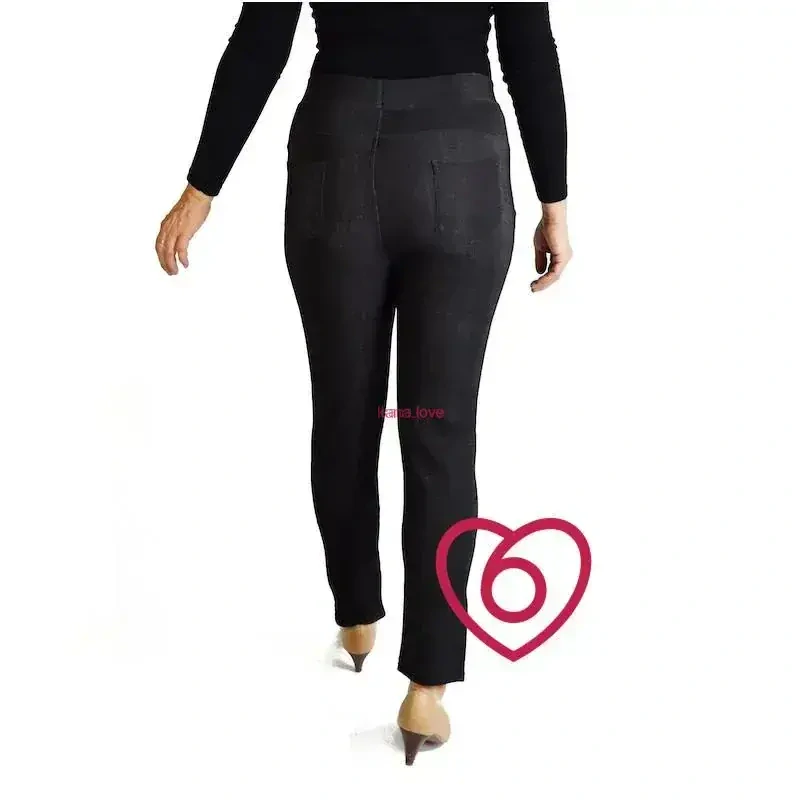 Polly zateplené riflové džegíny v nadměrných velikostech