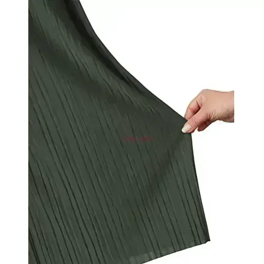 Pavla jednobarevné plisé kalhoty