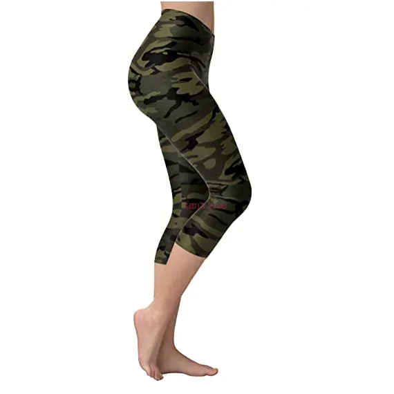 Lucy maskáčové tříčtvrteční legíny