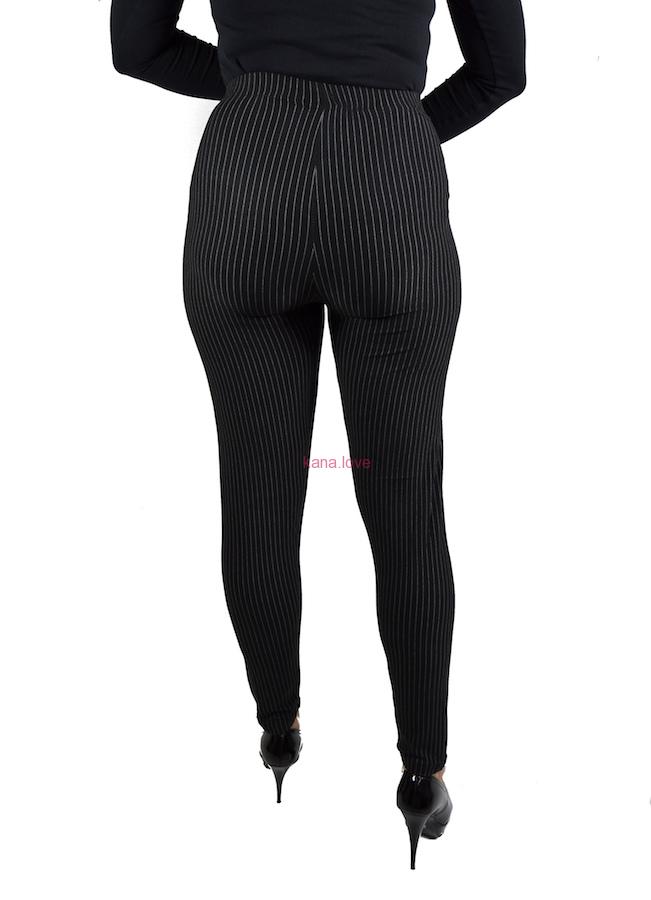 Mariana elastické pruhované legíny