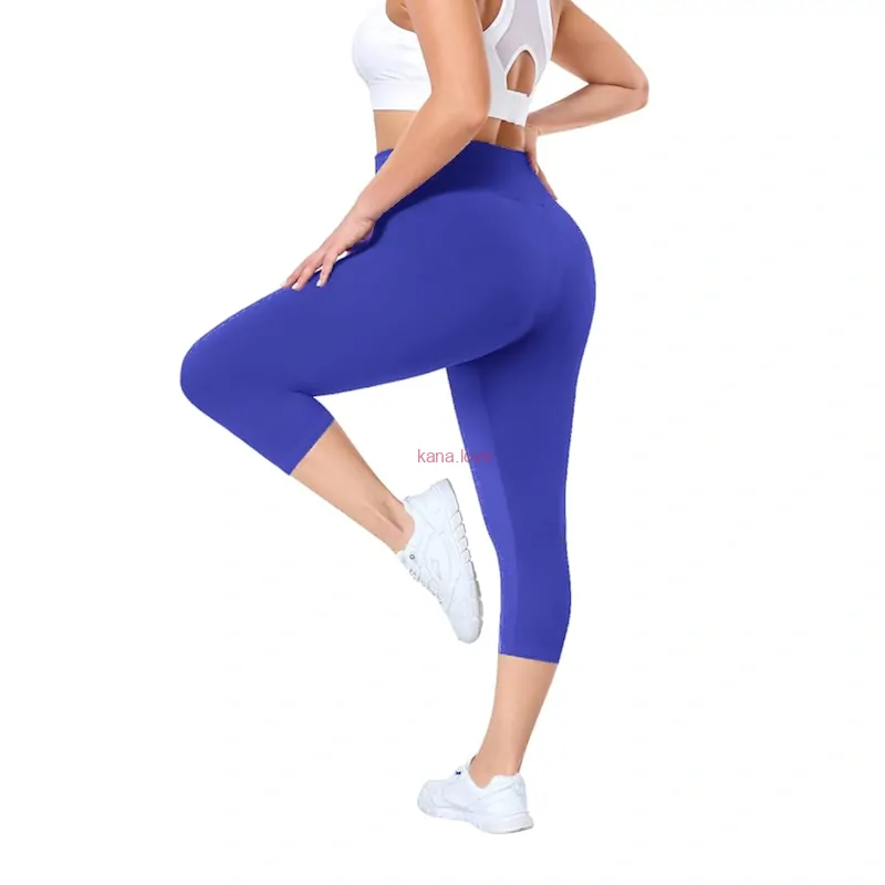 Lily tříčtvrteční barevné legíny do pasu pro baculky