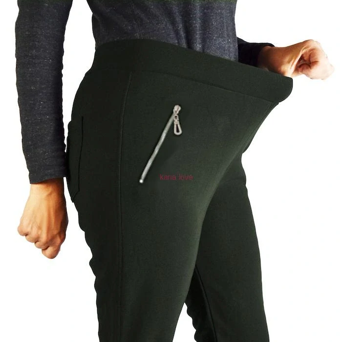 Zlata kalhoty se zipy - více barev