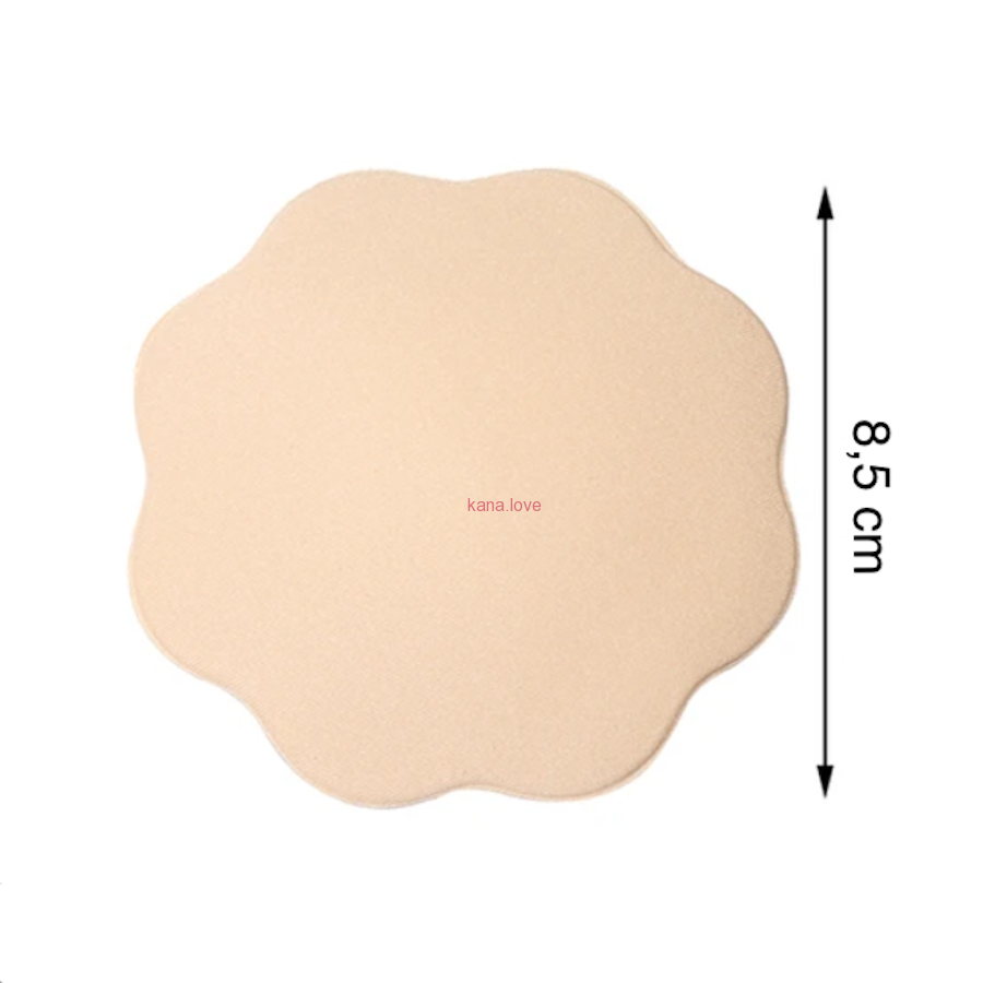 Nálepky na bradavky ve tvaru kytičky