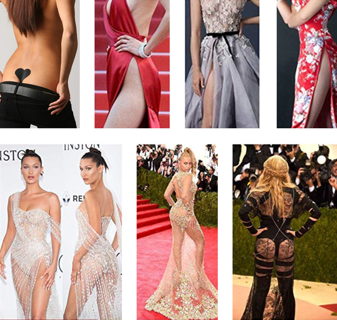 VÝPRODEJ: Panty samodržící neviditelná tanga