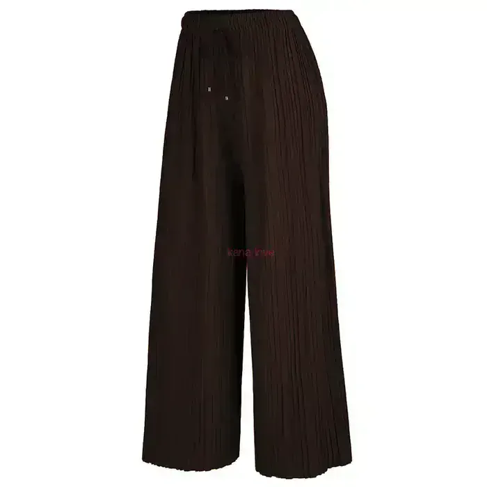 Pavla jednobarevné plisé kalhoty