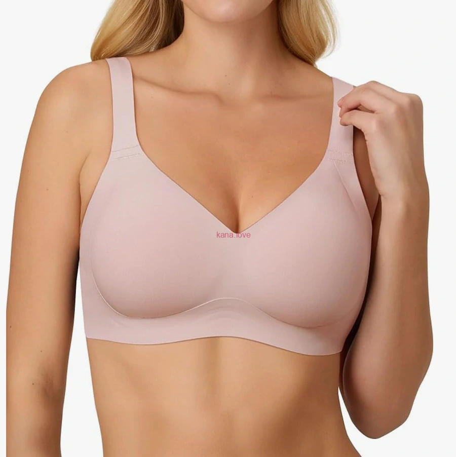 Sofie hladká bezešvá podprsenka bez kostic pro plnější poprsí