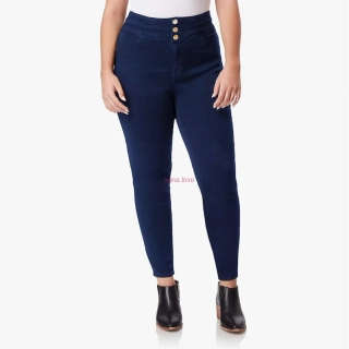 Queene nadměrné riflové džegíny na gumu